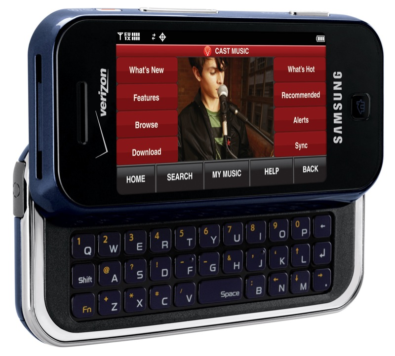 Illustration for article titled Samsung U940 Glyde Officially Glides Onto Verizon